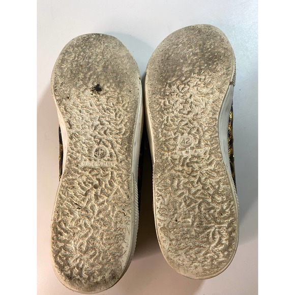 Golden Goose May Star Leopard-Print Low Sneakers Size 42 - Picture 7 of 8